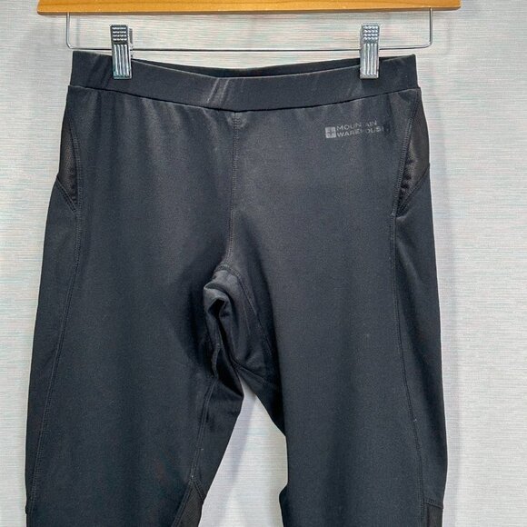 Mountain Warehouse Compression Pants Womens Small Running  Black Winter Sprint - Picture 2 of 11